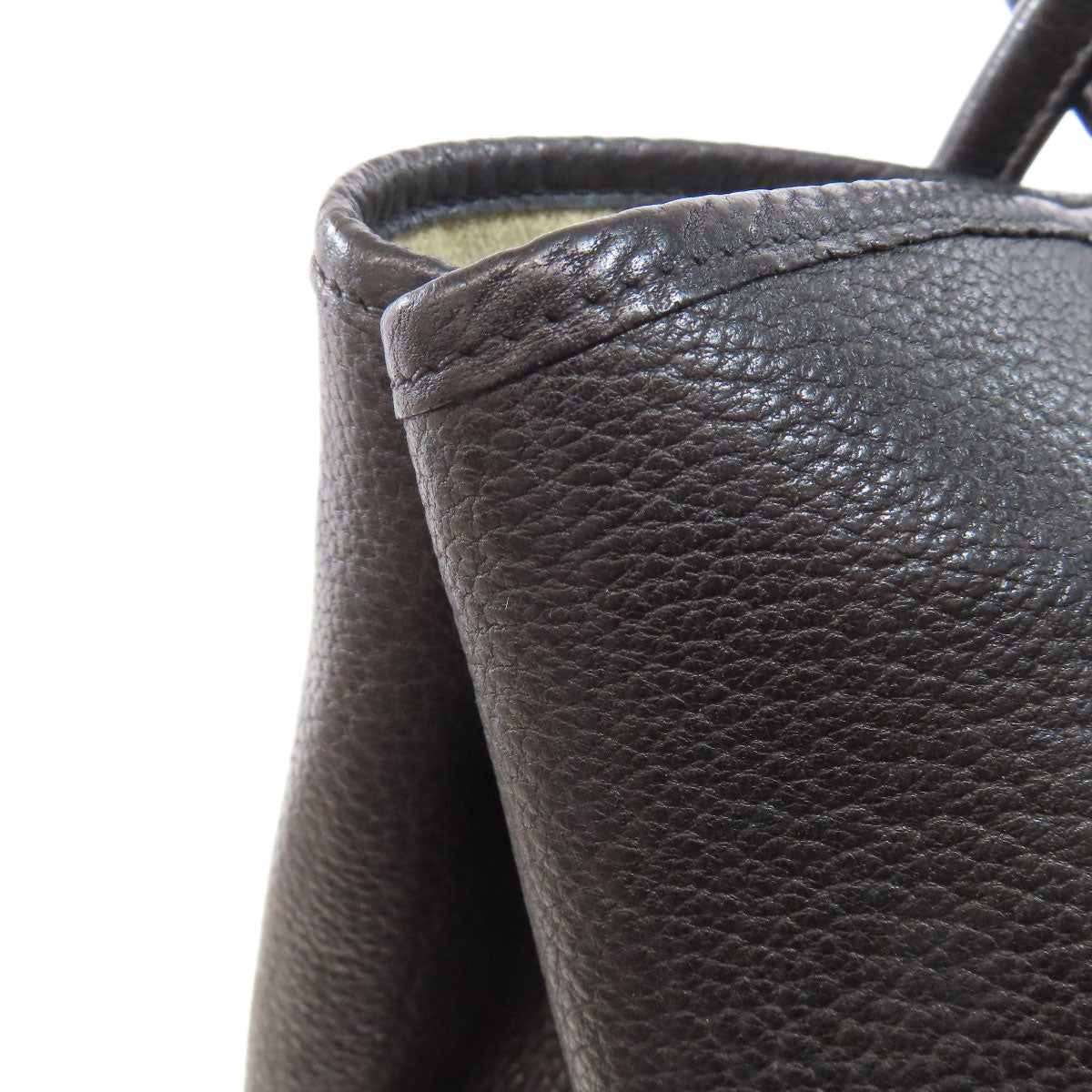 HERMES Tote Bag Togo black Garden Party PM SilverMetal Women  d