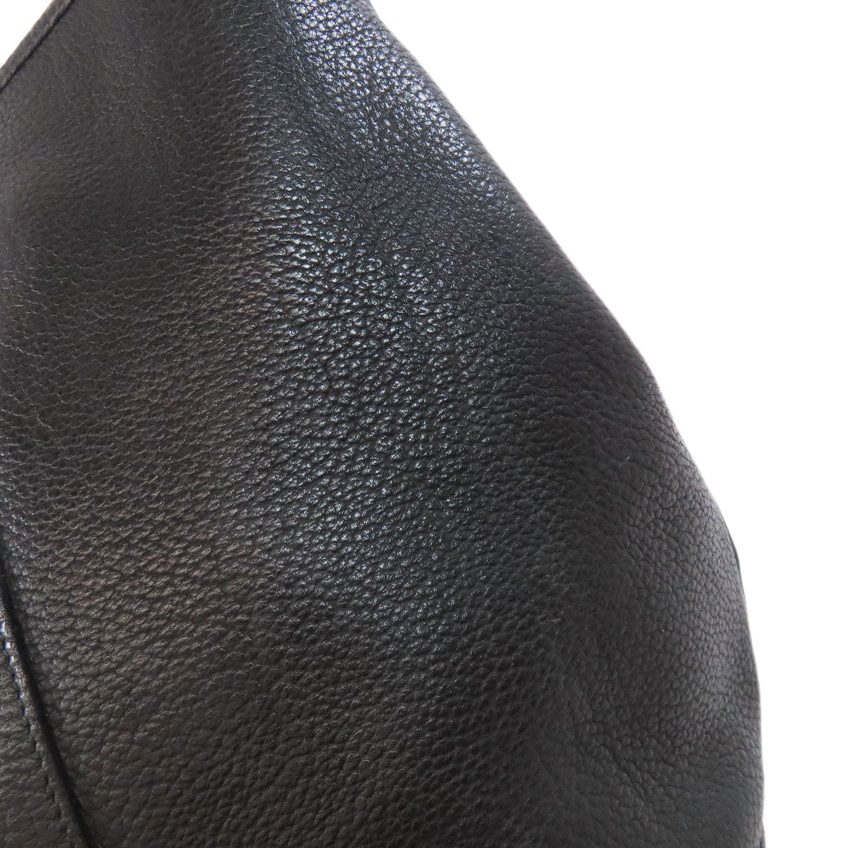 HERMES Tote Bag Togo black Garden Party PM SilverMetal Women  d