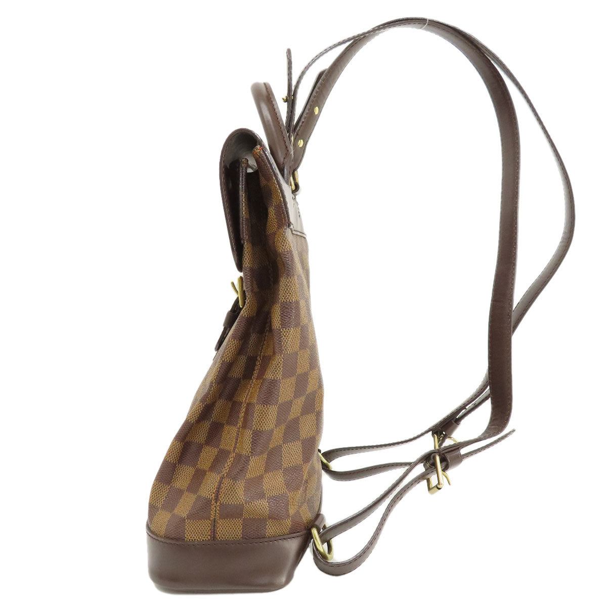 LOUIS VUITTON Backpack N51132 Damier canvas Brown Soho Damier Ebene Women  d