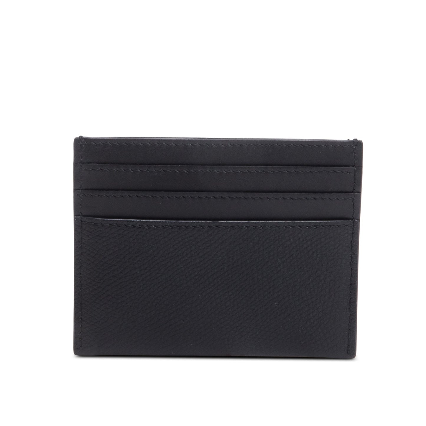 Fendi 2023 Black Calfskin Leather FF Diamonds Card Case