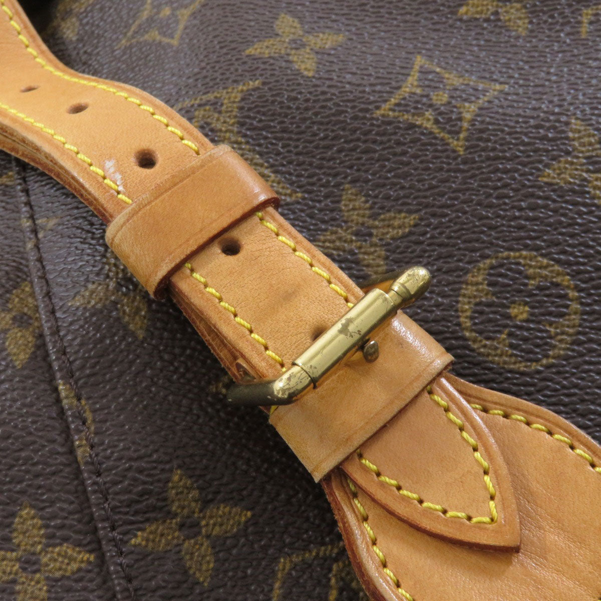 LOUIS VUITTON Backpack M51135 Monogram canvas Brown MontsourisGM Women  d