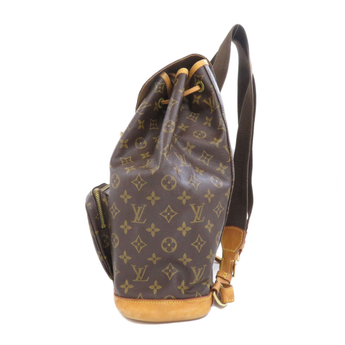 LOUIS VUITTON Backpack M51135 Monogram canvas Brown MontsourisGM Women  d