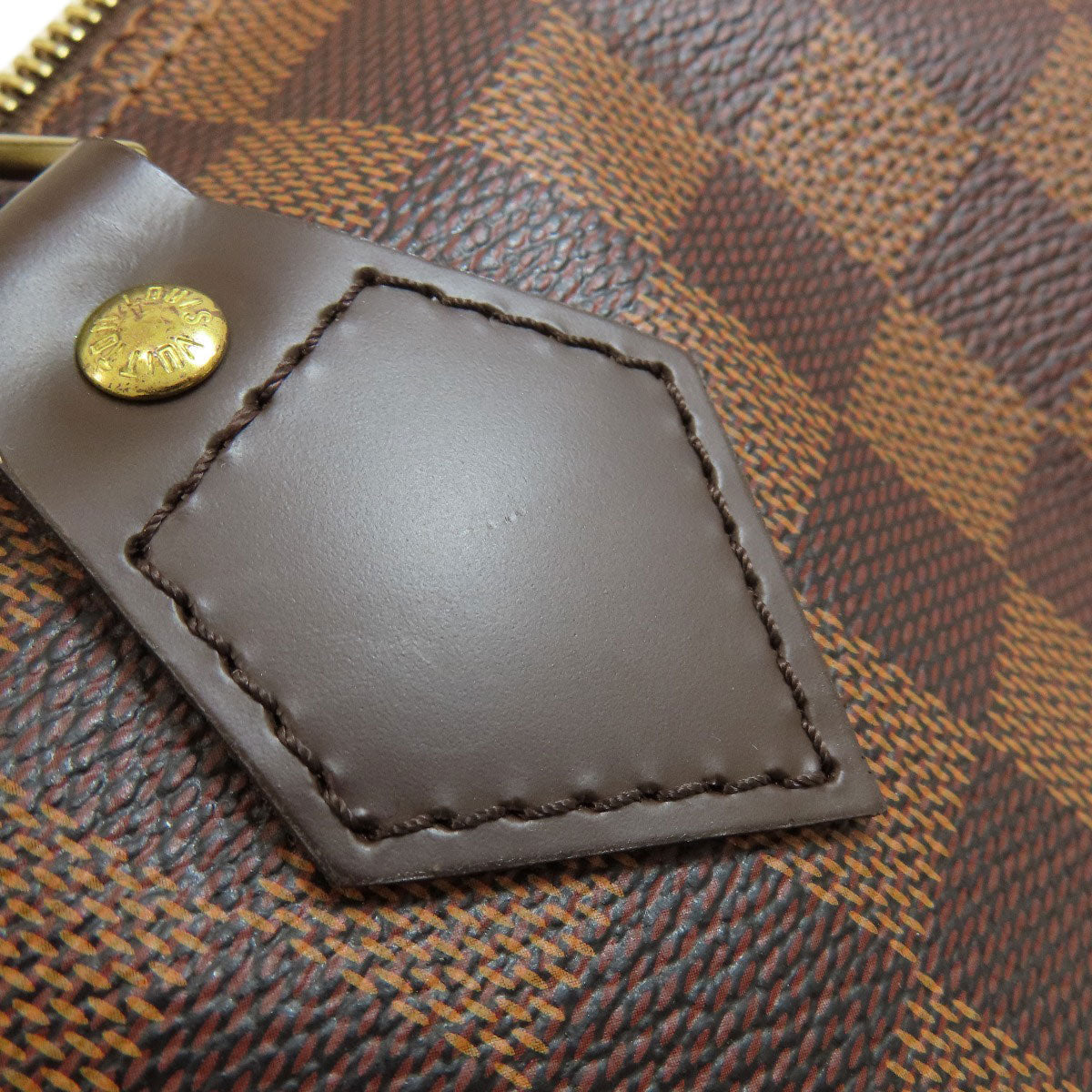 LOUIS VUITTON Boston Duffel bag N41532 Damier canvas Brown Speedy 25 Damier Ebene Women  d