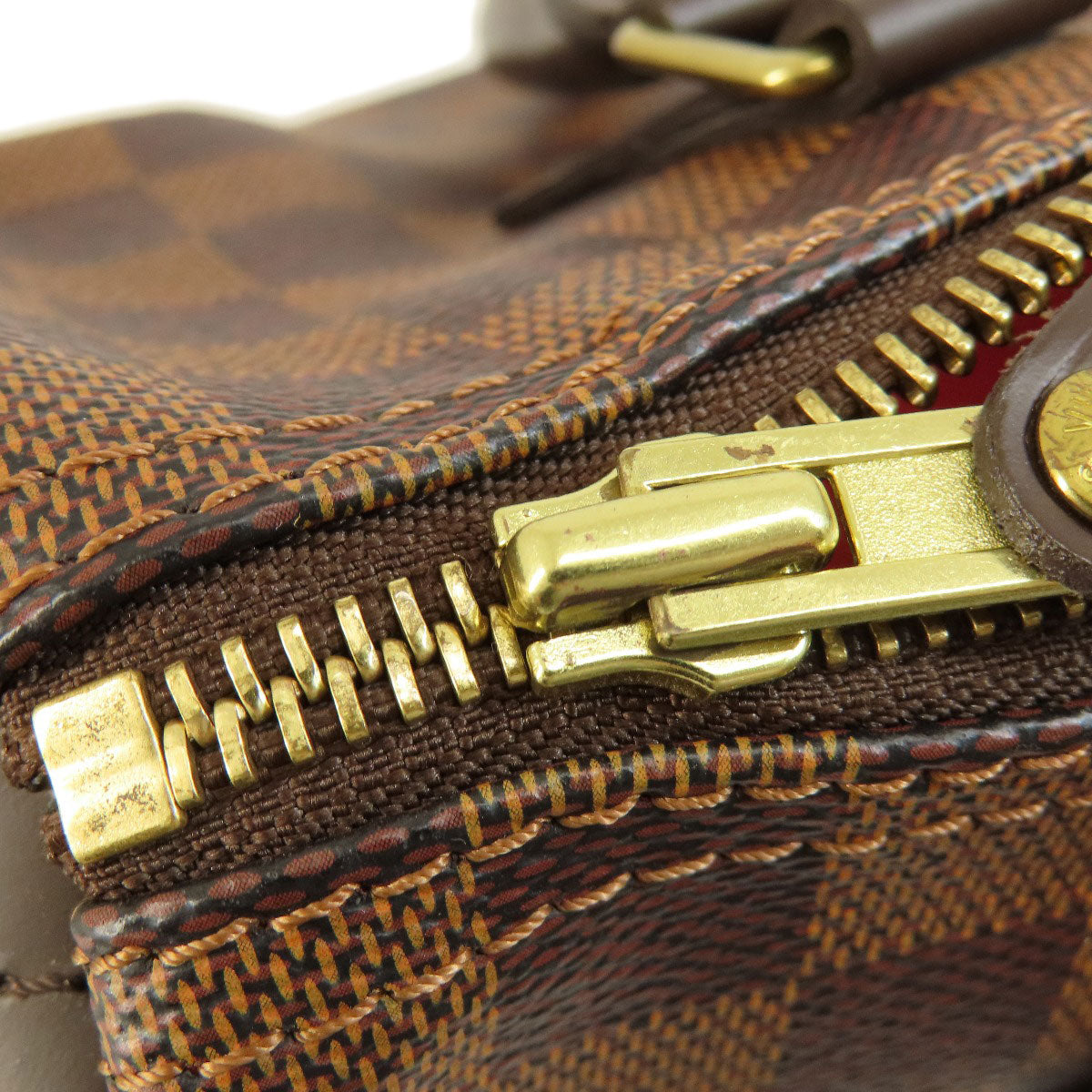 LOUIS VUITTON Boston Duffel bag N41532 Damier canvas Brown Speedy 25 Damier Ebene Women  d