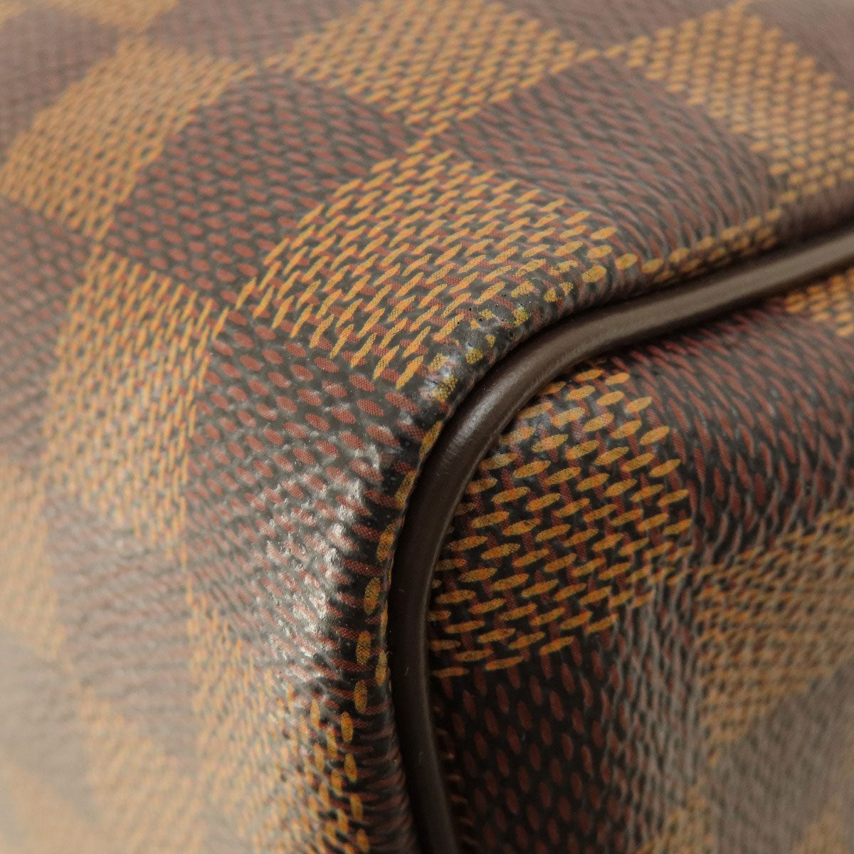 LOUIS VUITTON Boston Duffel bag N41532 Damier canvas Brown Speedy 25 Damier Ebene Women  d