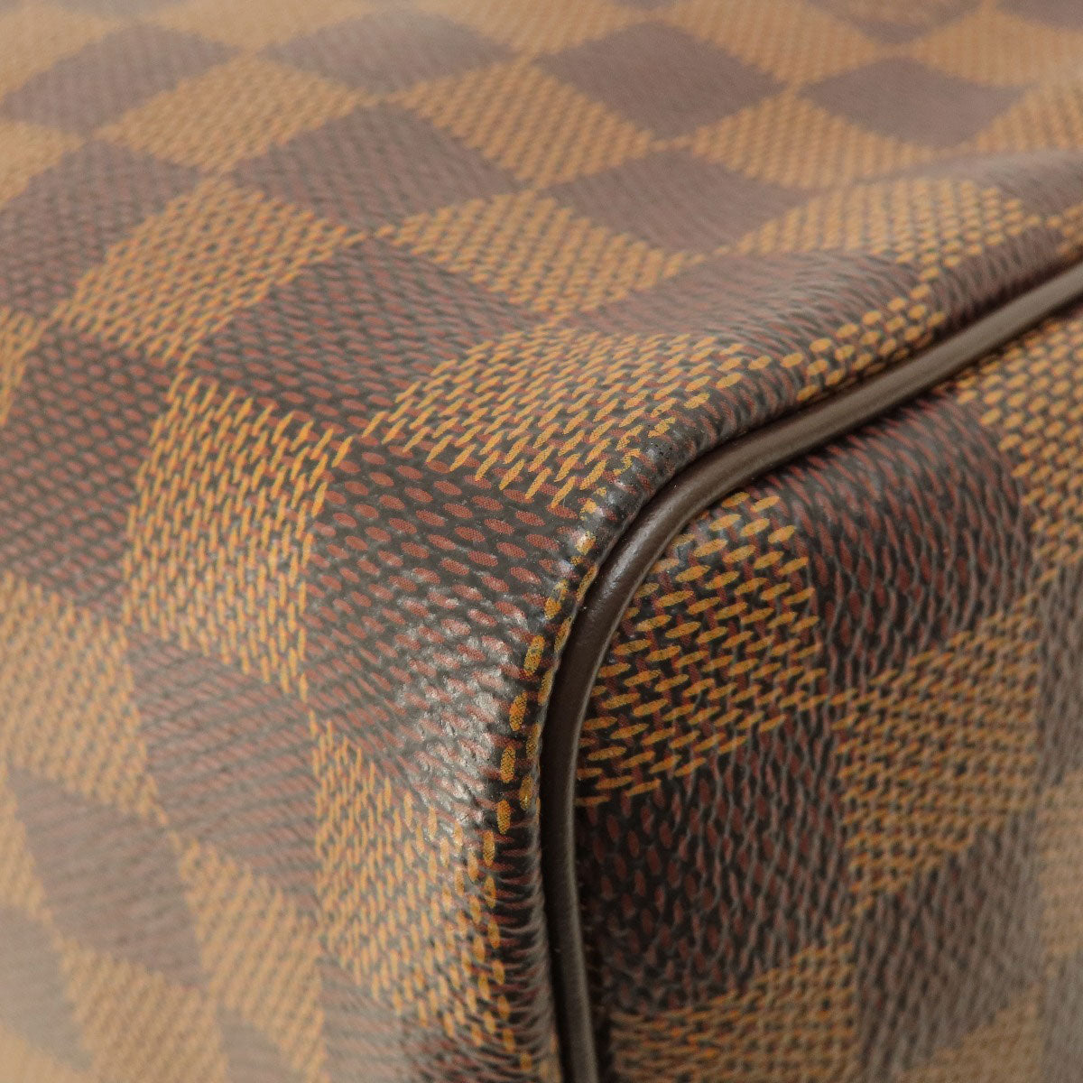 LOUIS VUITTON Boston Duffel bag N41532 Damier canvas Brown Speedy 25 Damier Ebene Women  d