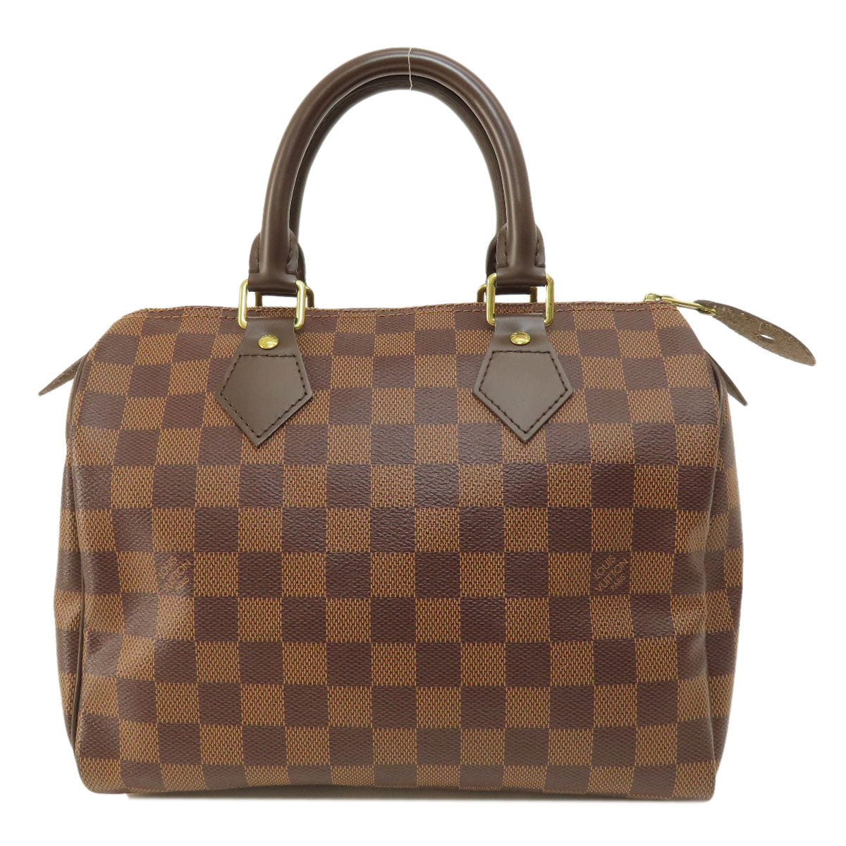 LOUIS VUITTON Boston Duffel bag N41532 Damier canvas Brown Speedy 25 Damier Ebene Women  d
