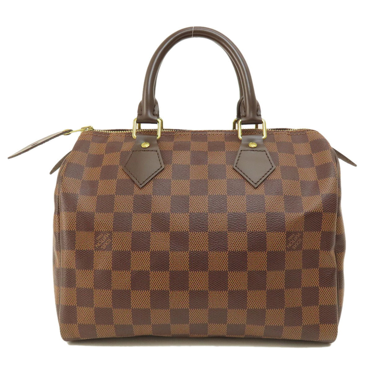 LOUIS VUITTON Boston Duffel bag N41532 Damier canvas Brown Speedy 25 Damier Ebene Women  d