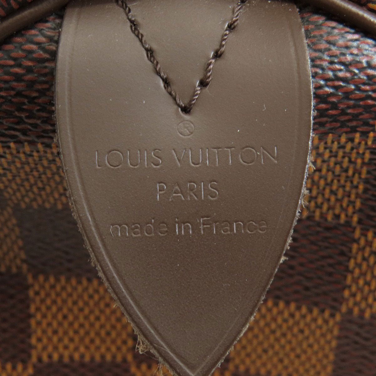LOUIS VUITTON Boston Duffel bag N41532 Damier canvas Brown Speedy 25 Damier Ebene Women  d
