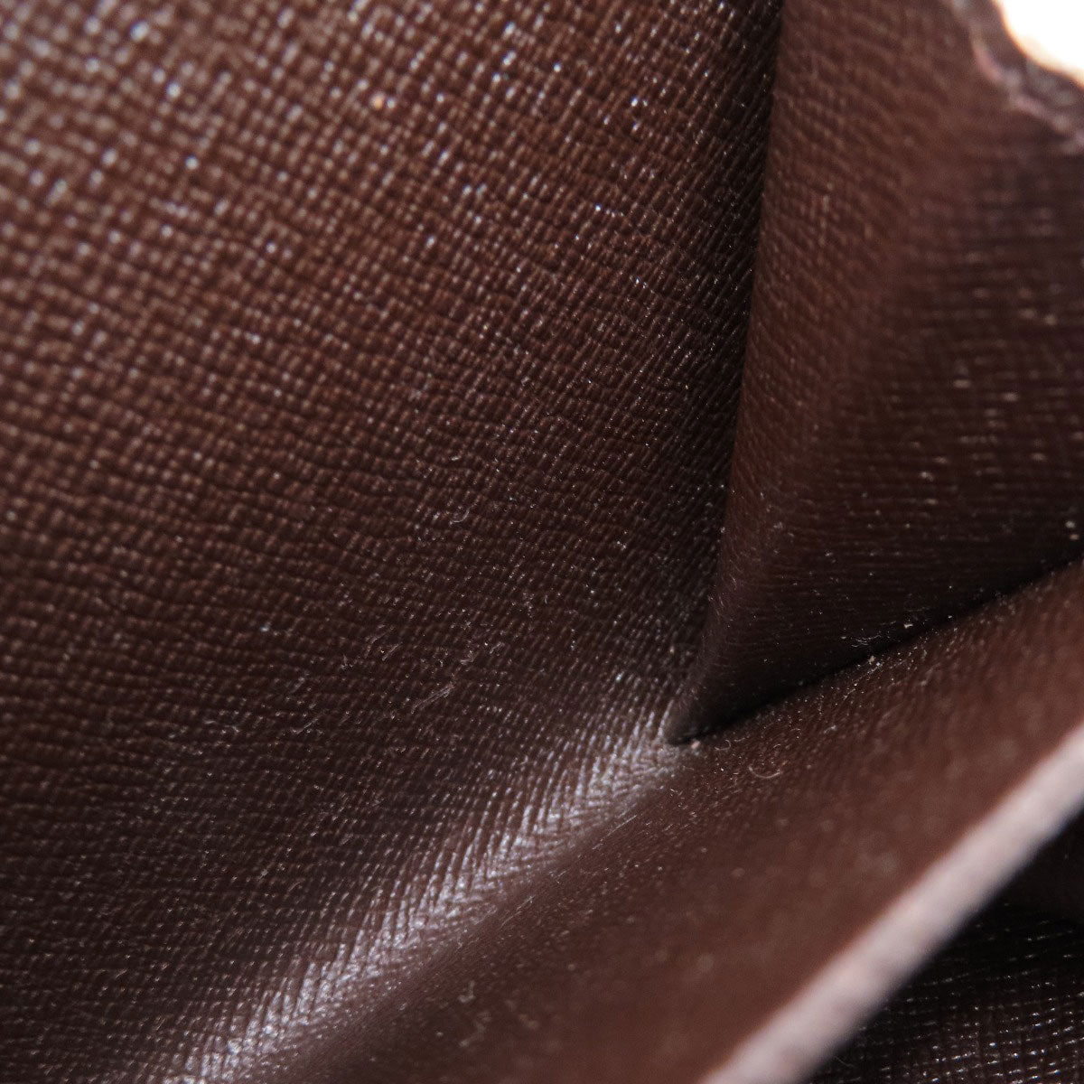 LOUIS VUITTON Bifold Wallet M61668 Damier canvas Brown Compact Zip Damier Ebene Women  d