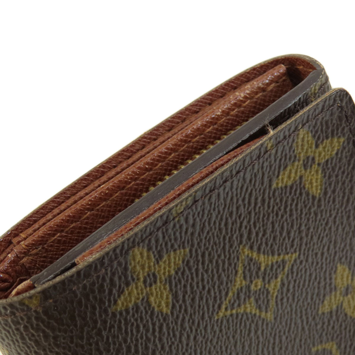 LOUIS VUITTON Bifold Wallet M61730 Monogram canvas Brown Portomonet Bietrezole Women  d