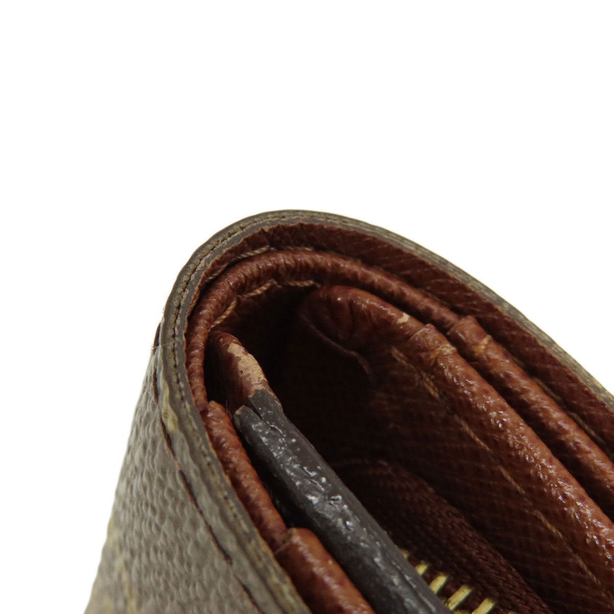 LOUIS VUITTON Bifold Wallet M61730 Monogram canvas Brown Portomonet Bietrezole Women  d
