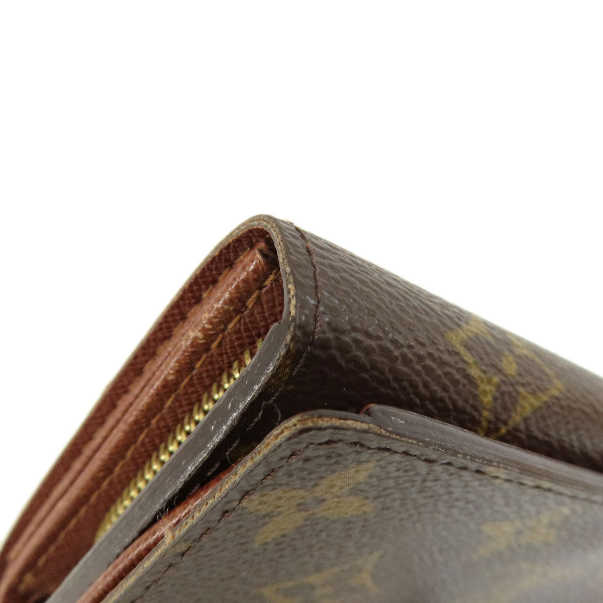 LOUIS VUITTON Bifold Wallet M61730 Monogram canvas Brown Portomonet Bietrezole Women  d
