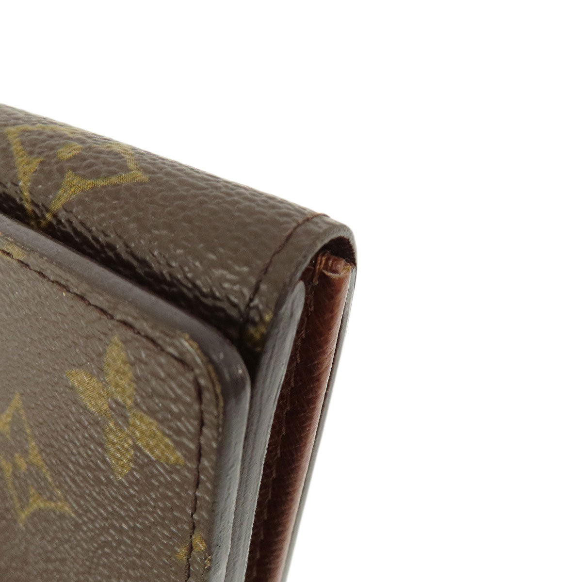 LOUIS VUITTON Bifold Wallet M61730 Monogram canvas Brown Portomonet Bietrezole Women  d
