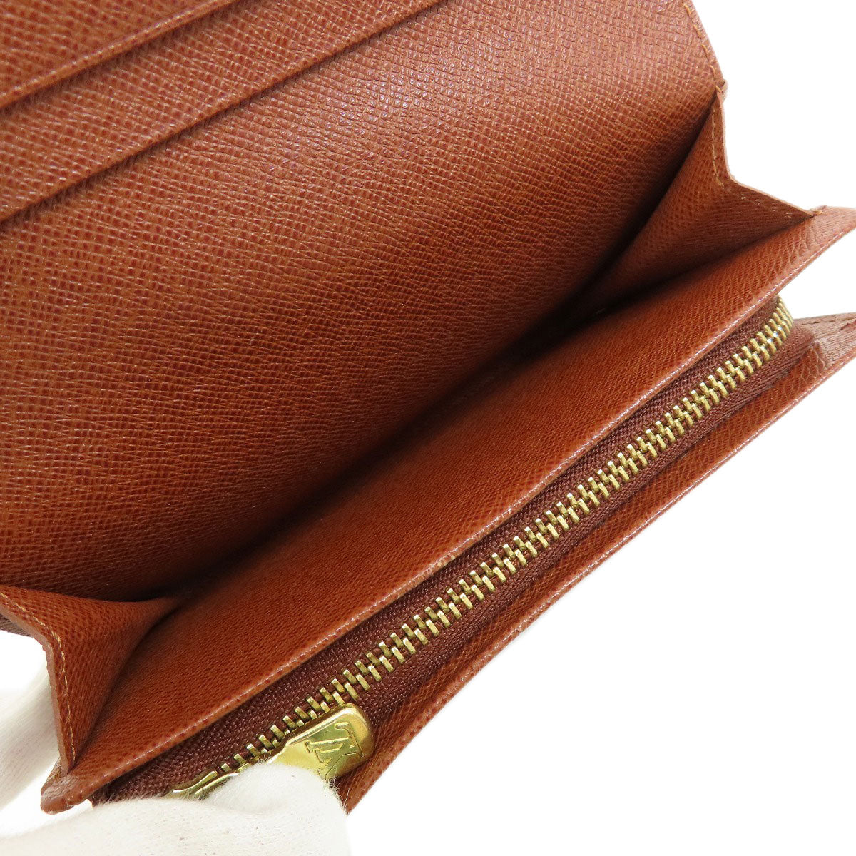 LOUIS VUITTON Bifold Wallet M61730 Monogram canvas Brown Portomonet Bietrezole Women  d