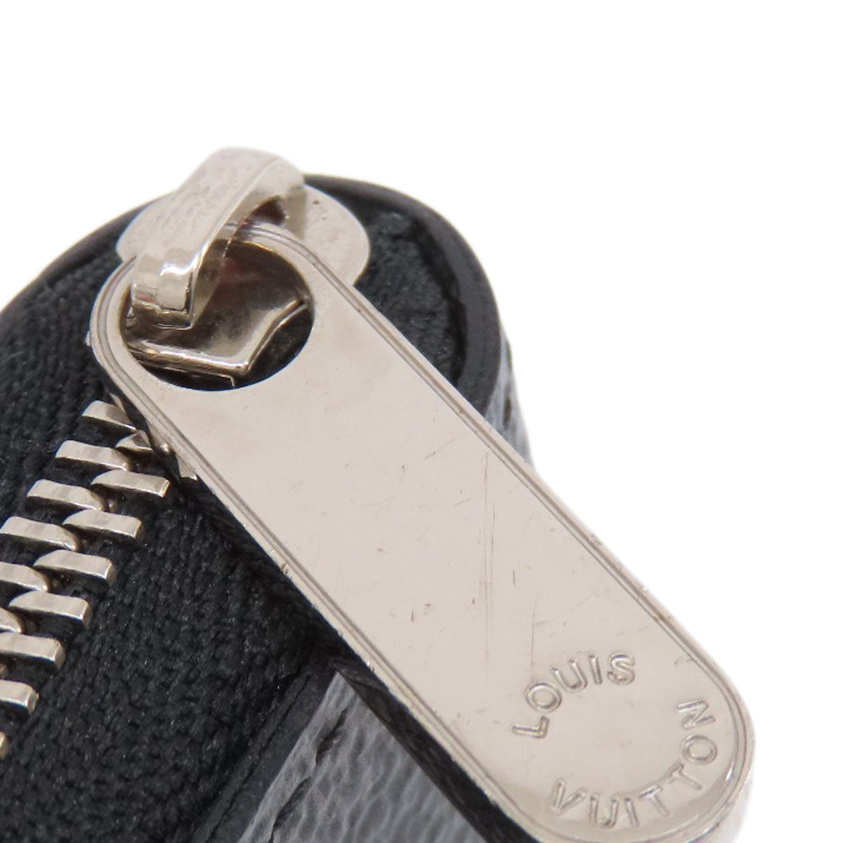 LOUIS VUITTON Coin case N63076 Damier canvas black Zippy Coin Purse Damier Graphite mens  d