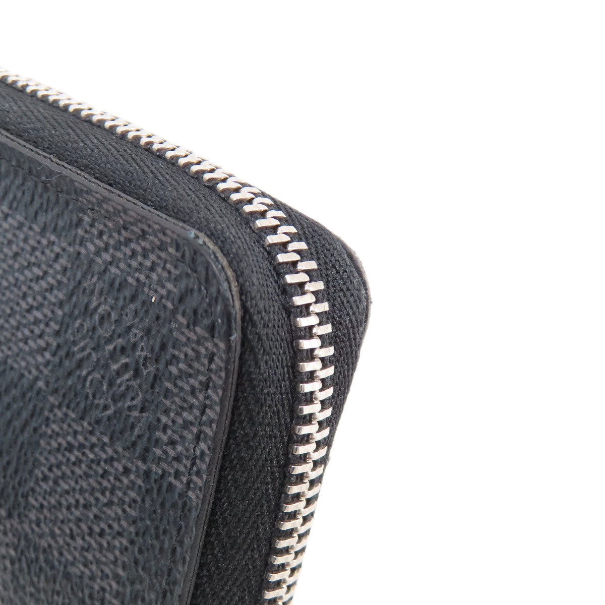 LOUIS VUITTON Coin case N63076 Damier canvas black Zippy Coin Purse Damier Graphite mens  d