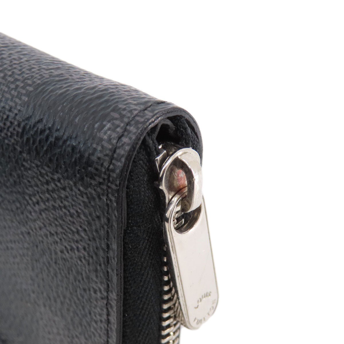 LOUIS VUITTON Coin case N63076 Damier canvas black Zippy Coin Purse Damier Graphite mens  d