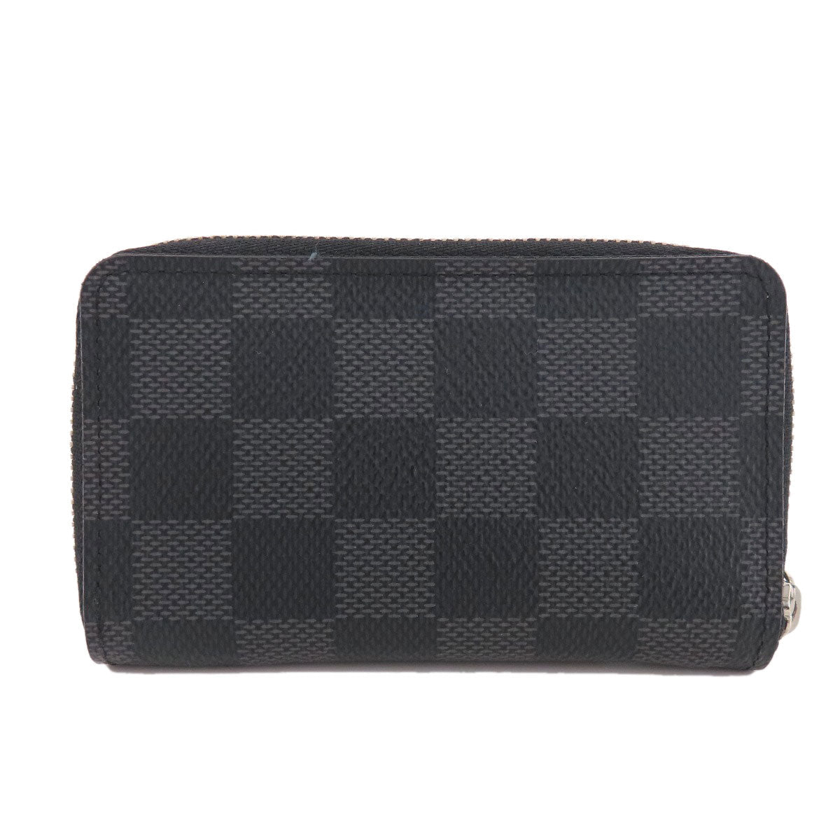 LOUIS VUITTON Coin case N63076 Damier canvas black Zippy Coin Purse Damier Graphite mens  d