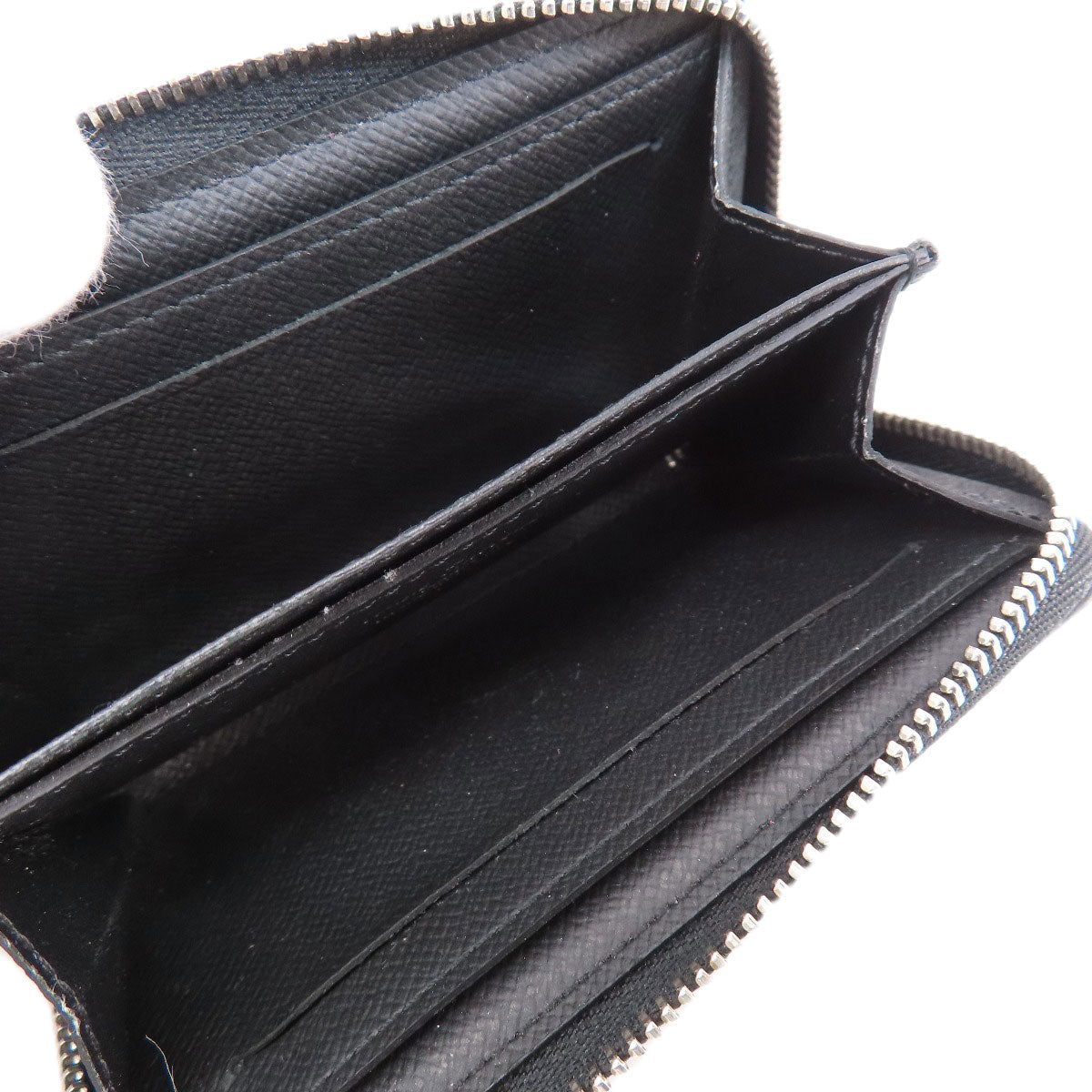 LOUIS VUITTON Coin case N63076 Damier canvas black Zippy Coin Purse Damier Graphite mens  d
