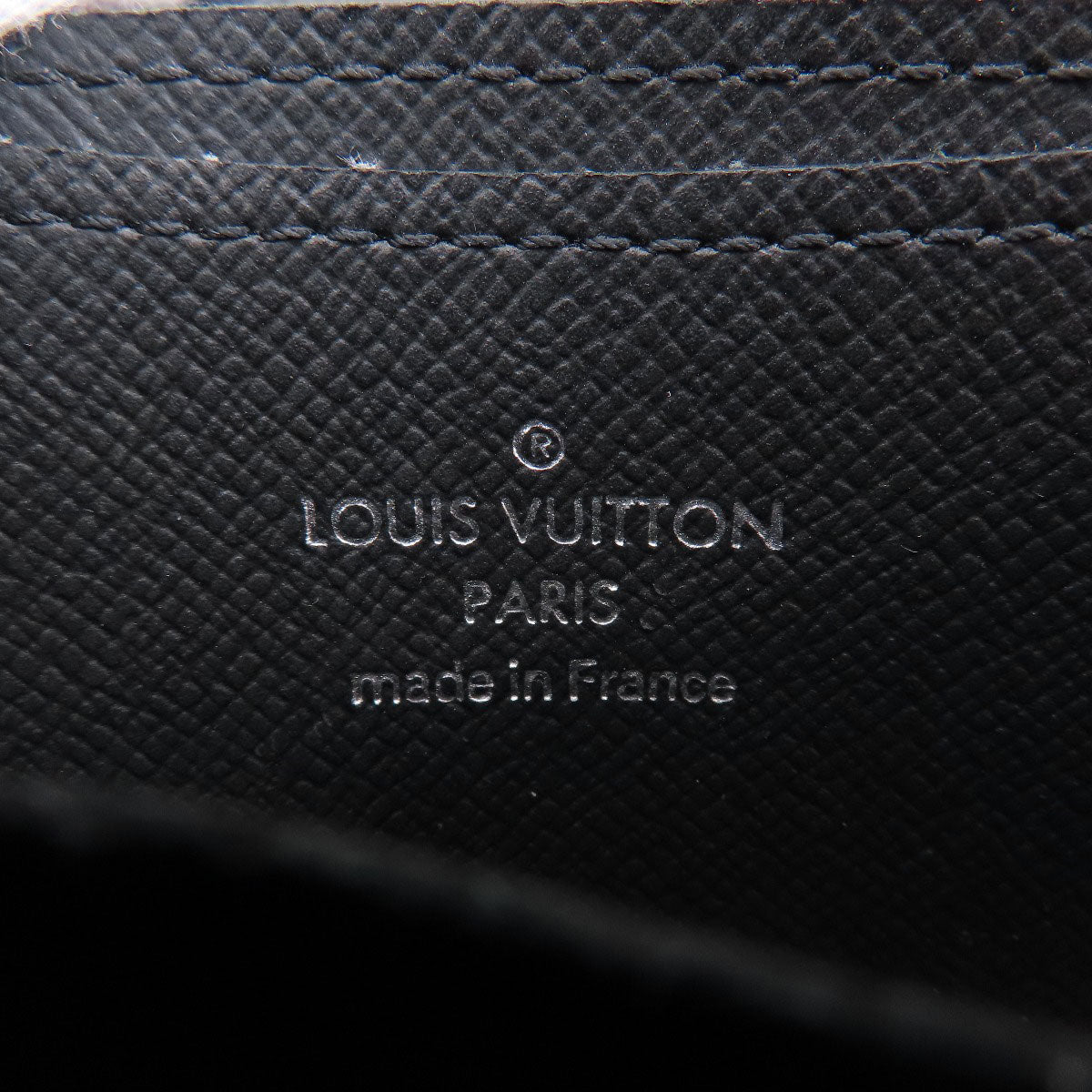 LOUIS VUITTON Coin case N63076 Damier canvas black Zippy Coin Purse Damier Graphite mens  d