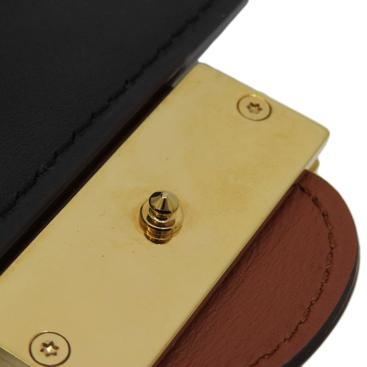 LOUIS VUITTON Bifold Wallet M68725 Monogram reverse Brown Portefeuille Daufine Compact Women  d
