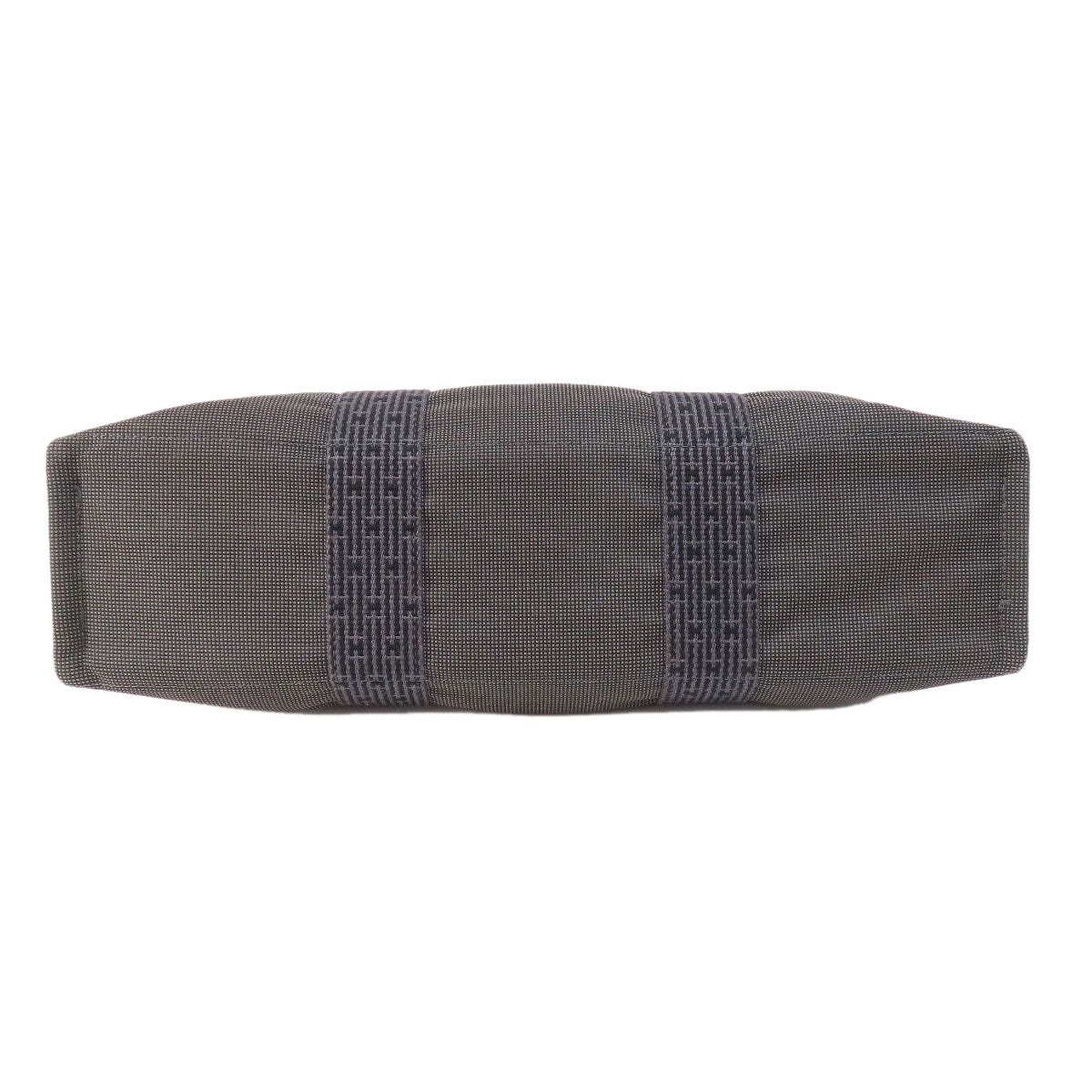 HERMES Tote Bag canvas gray Her LineMM Women(Unisex)  d
