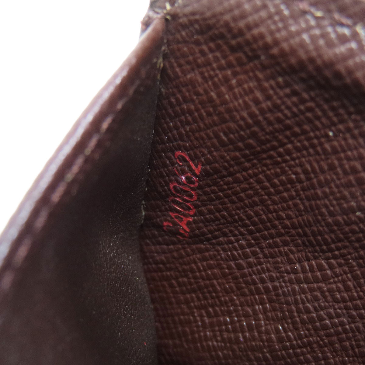 LOUIS VUITTON Bifold Wallet M61668 Damier canvas Brown Compact zip Women  d