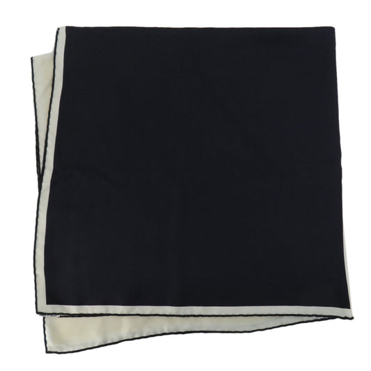 HERMES scarf silk white Carre90 logo Women  d