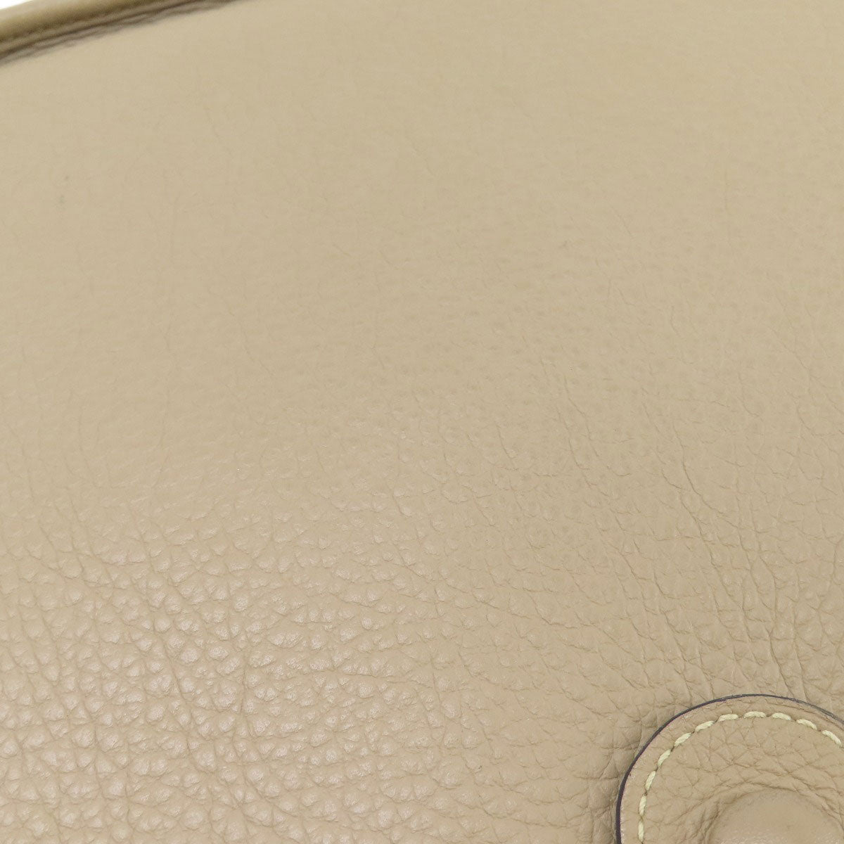 HERMES Shoulder Bag Taurillon Clemence Ocher Evelyn 3 SilverMetal Women  d