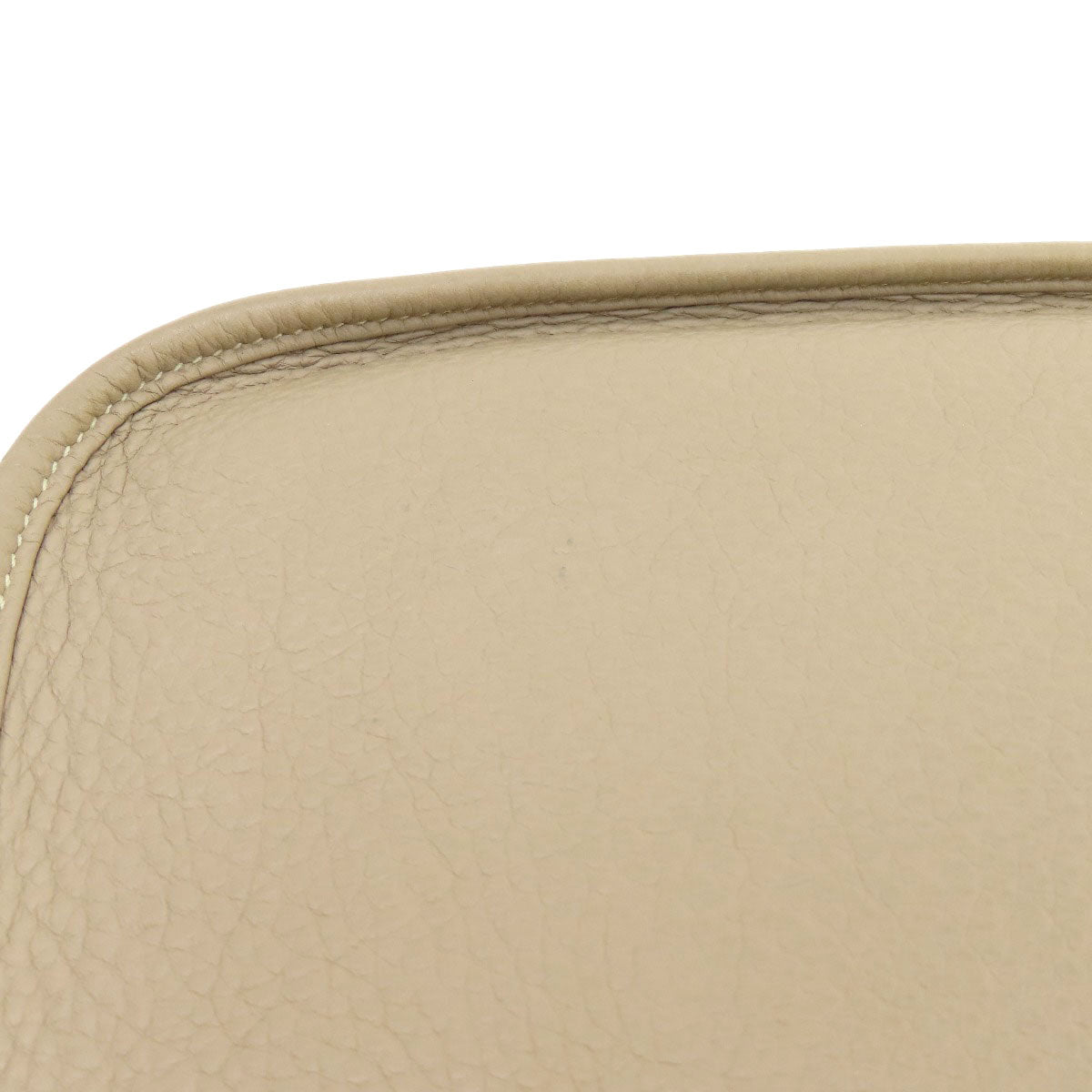 HERMES Shoulder Bag Taurillon Clemence Ocher Evelyn 3 SilverMetal Women  d