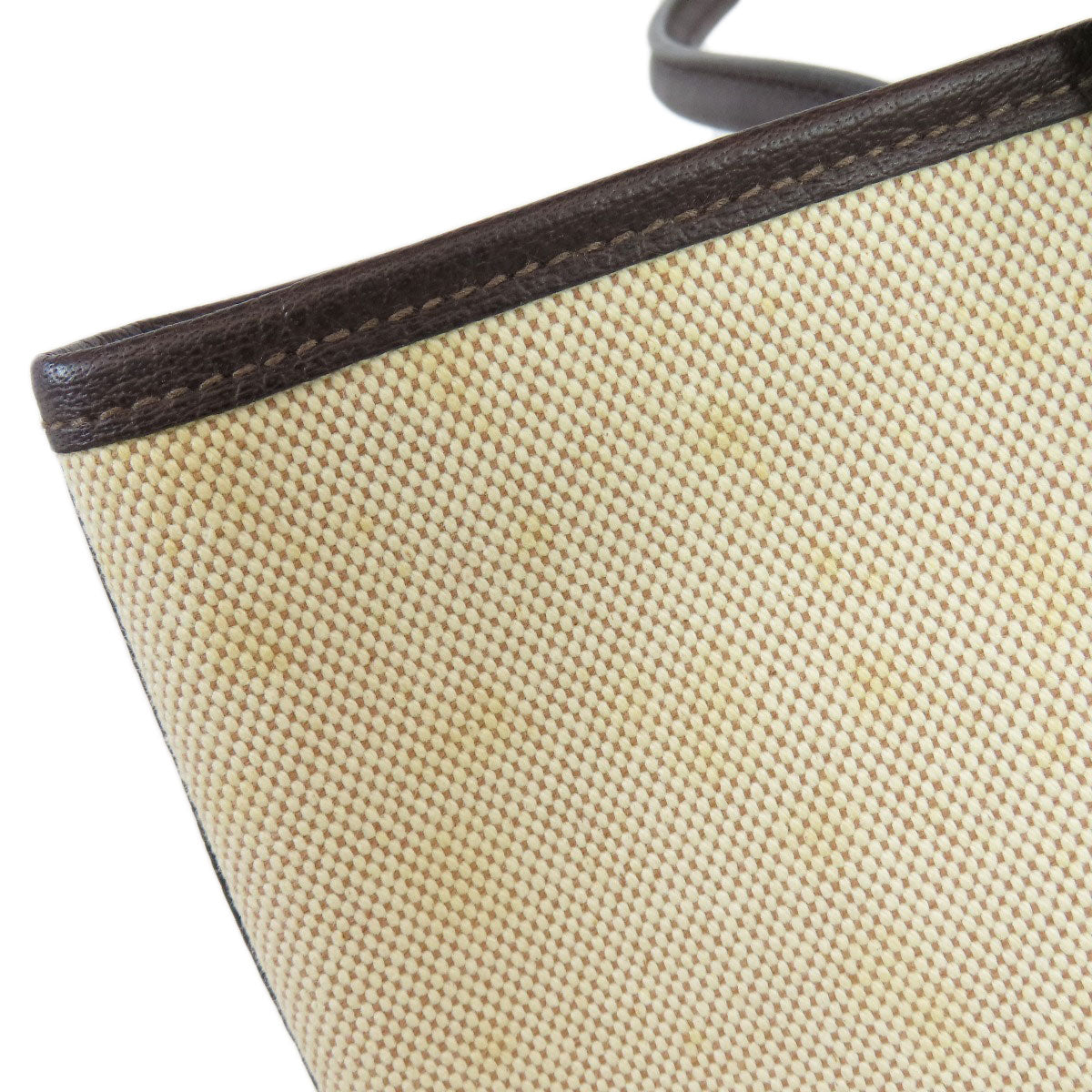 HERMES Tote Bag Tower ash beige Garden Zip PM SilverMetal Women  d