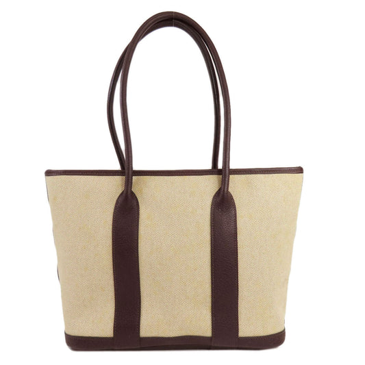 HERMES Tote Bag Tower ash beige Garden Zip PM SilverMetal Women  d