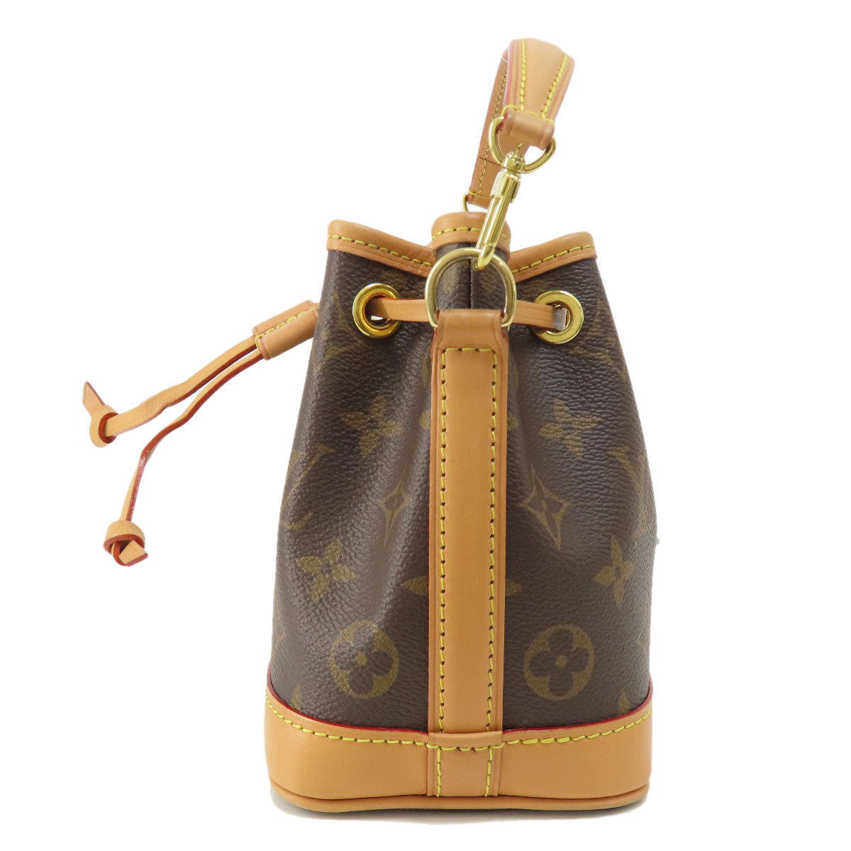 LOUIS VUITTON Handbag M81266 Monogram canvas Brown Nano Noe Women