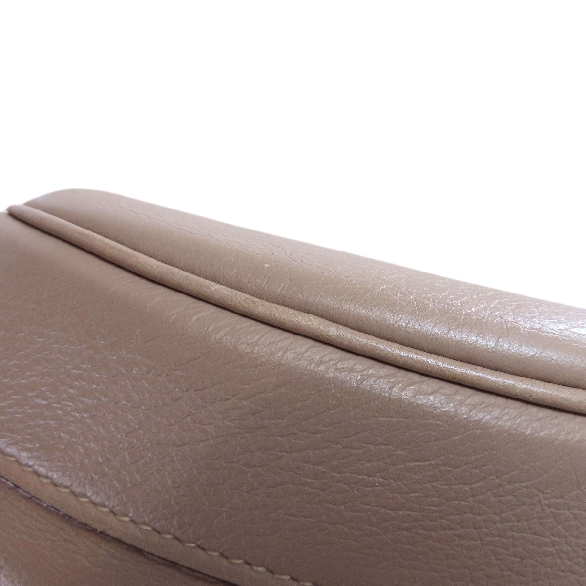 HERMES Tote Bag Calfskin gray Lunch one belt Women  d