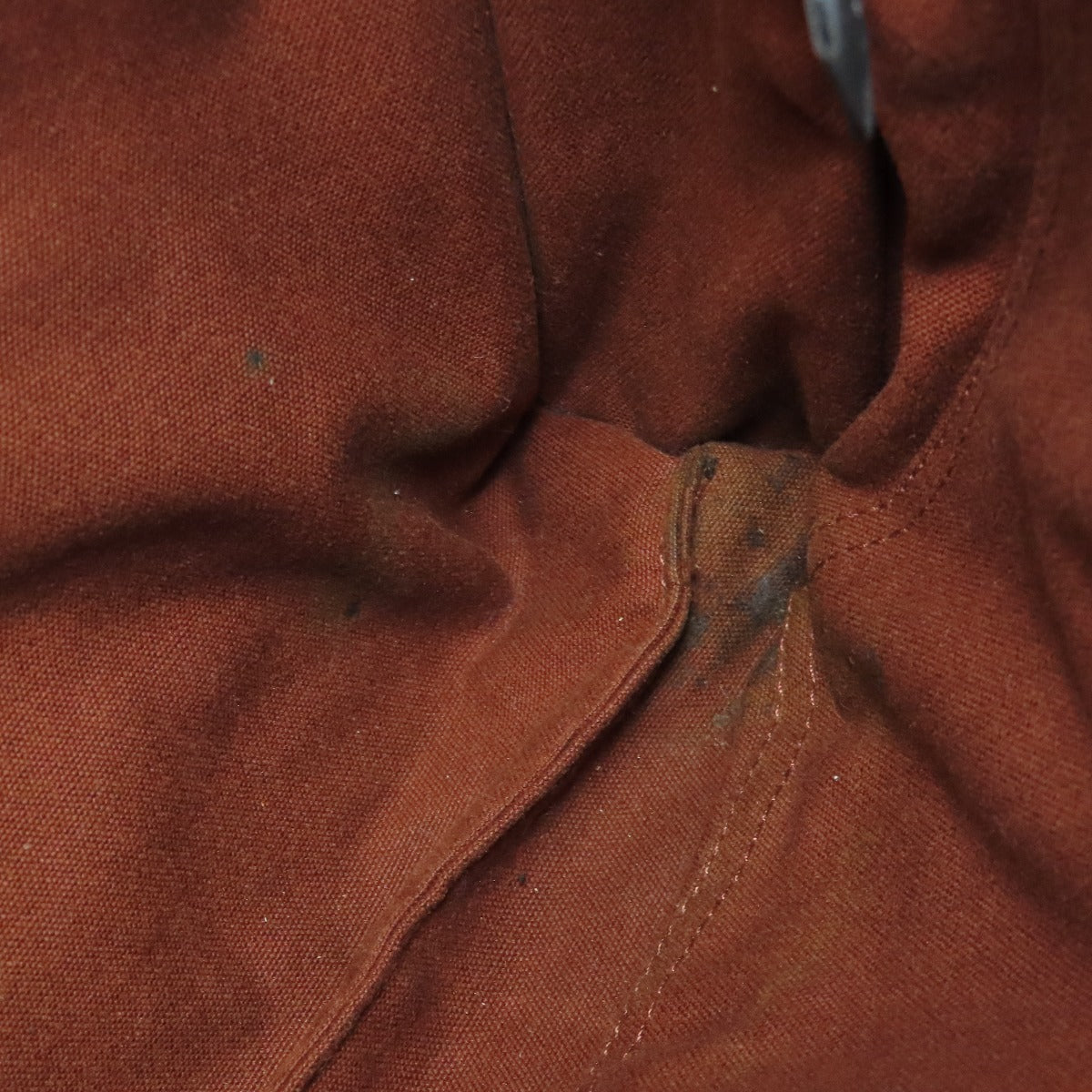 HERMES Shoulder Bag canvas Brown Sac Fourre Tout Bassus Women  d