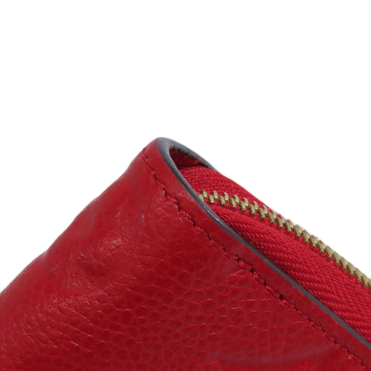 LOUIS VUITTON Coin case M60740 Ann Platt Red Zippy coin purse Women  d