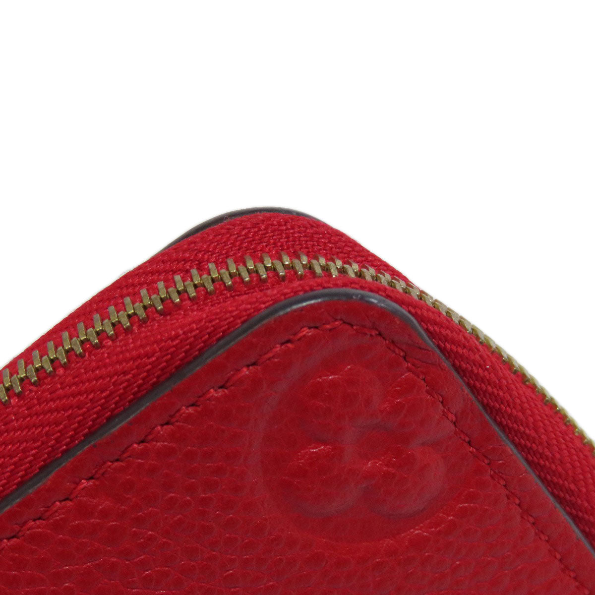 LOUIS VUITTON Coin case M60740 Ann Platt Red Zippy coin purse Women  d