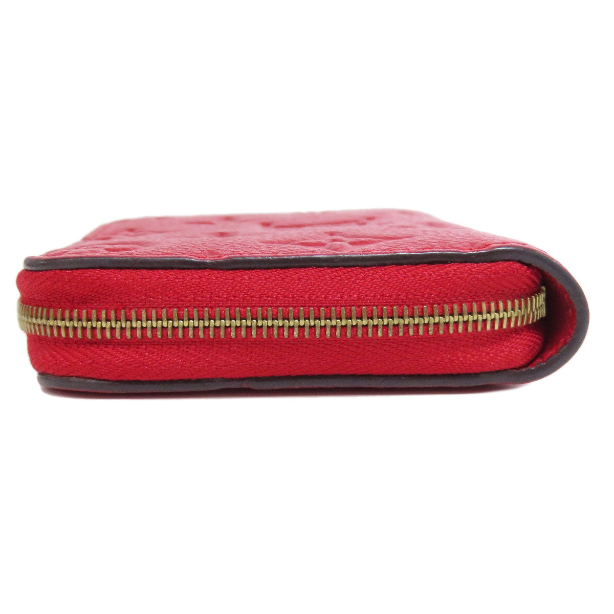 LOUIS VUITTON Coin case M60740 Ann Platt Red Zippy coin purse Women  d