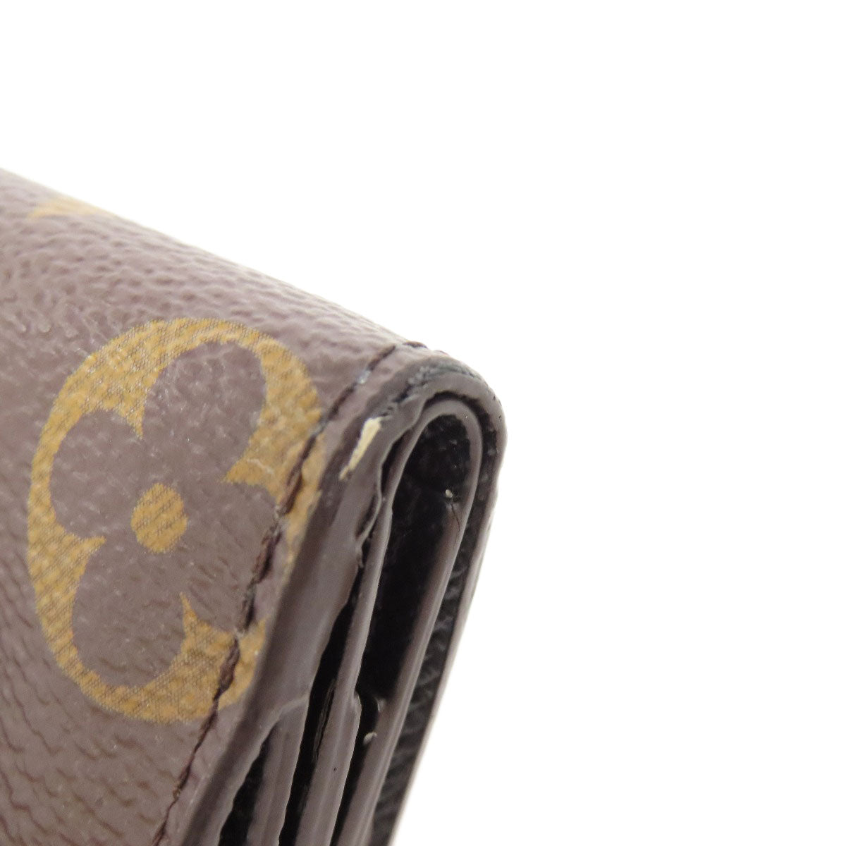 LOUIS VUITTON Bifold Wallet M80725 Monogram reverse Brown Zoe Women  d