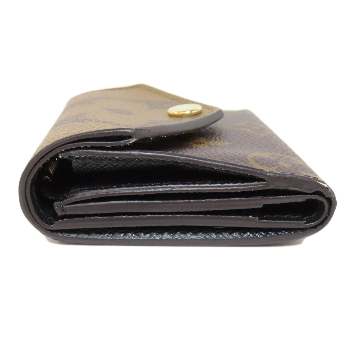LOUIS VUITTON Bifold Wallet M80725 Monogram reverse Brown Zoe Women  d