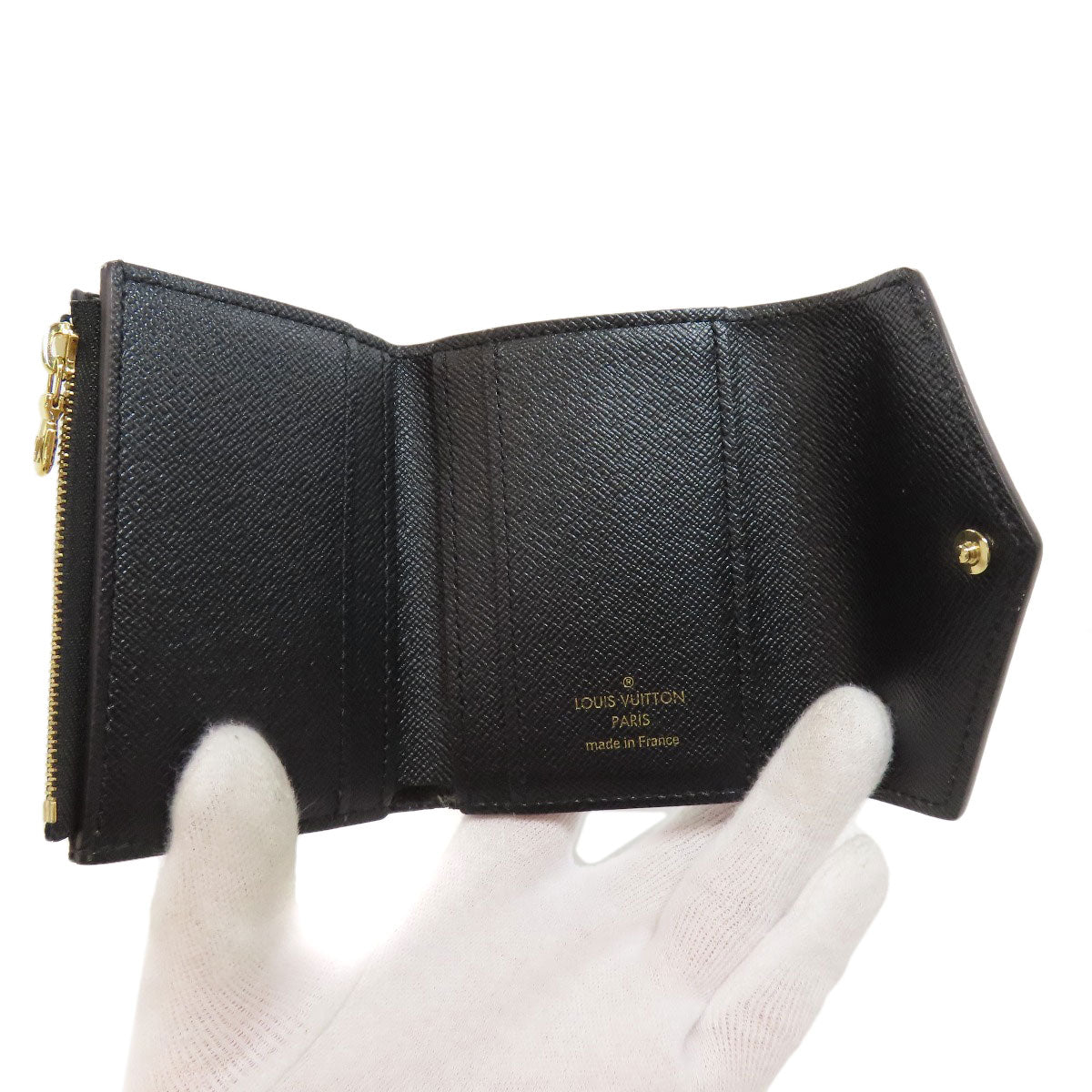 LOUIS VUITTON Bifold Wallet M80725 Monogram reverse Brown Zoe Women  d