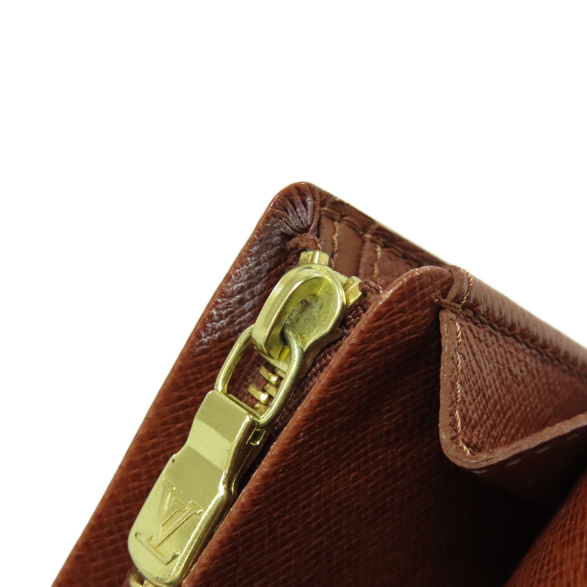 LOUIS VUITTON Bifold Wallet M61736 Monogram canvas Brown Portefeuille Tresol Women  d