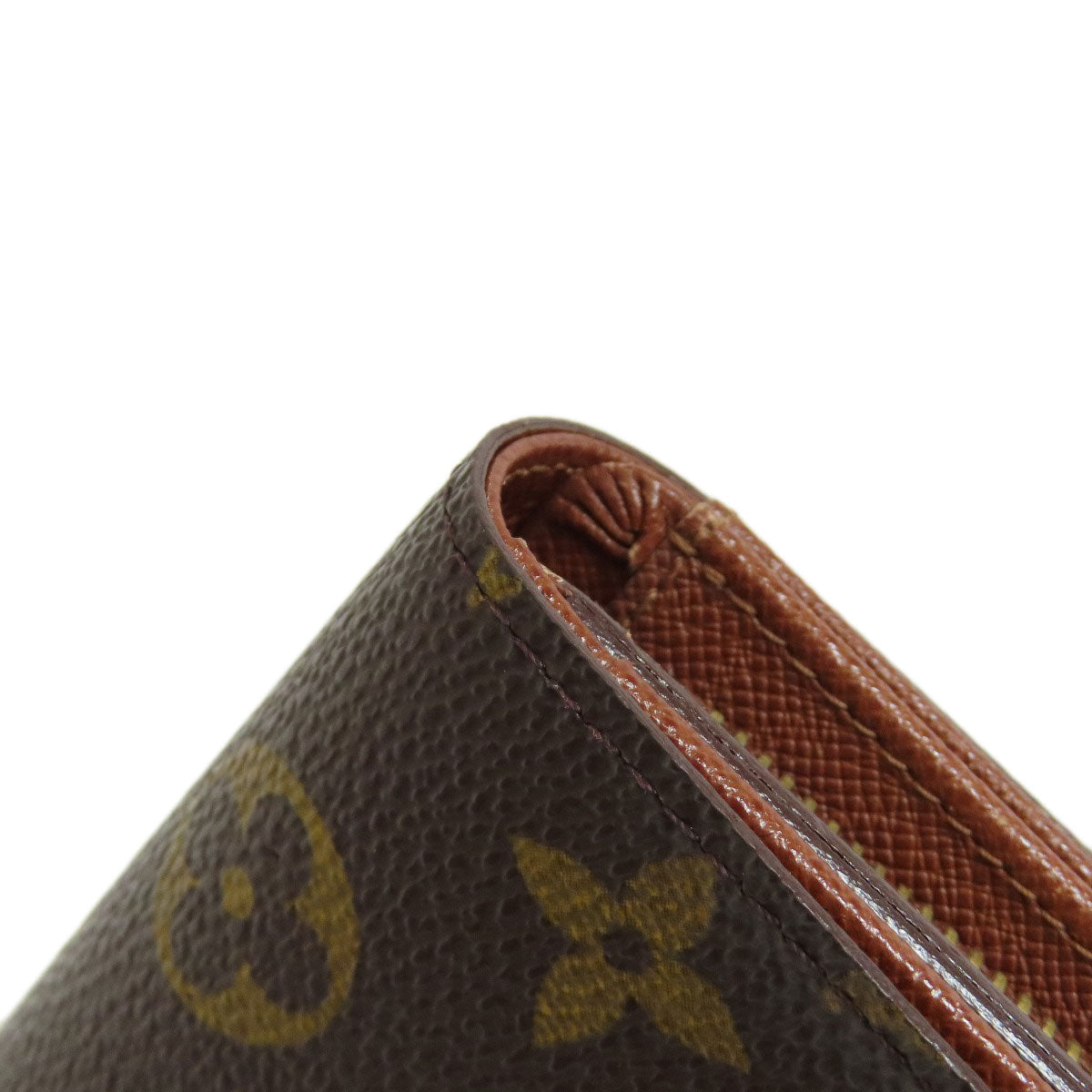 LOUIS VUITTON Bifold Wallet M61736 Monogram canvas Brown Portefeuille Tresol Women  d