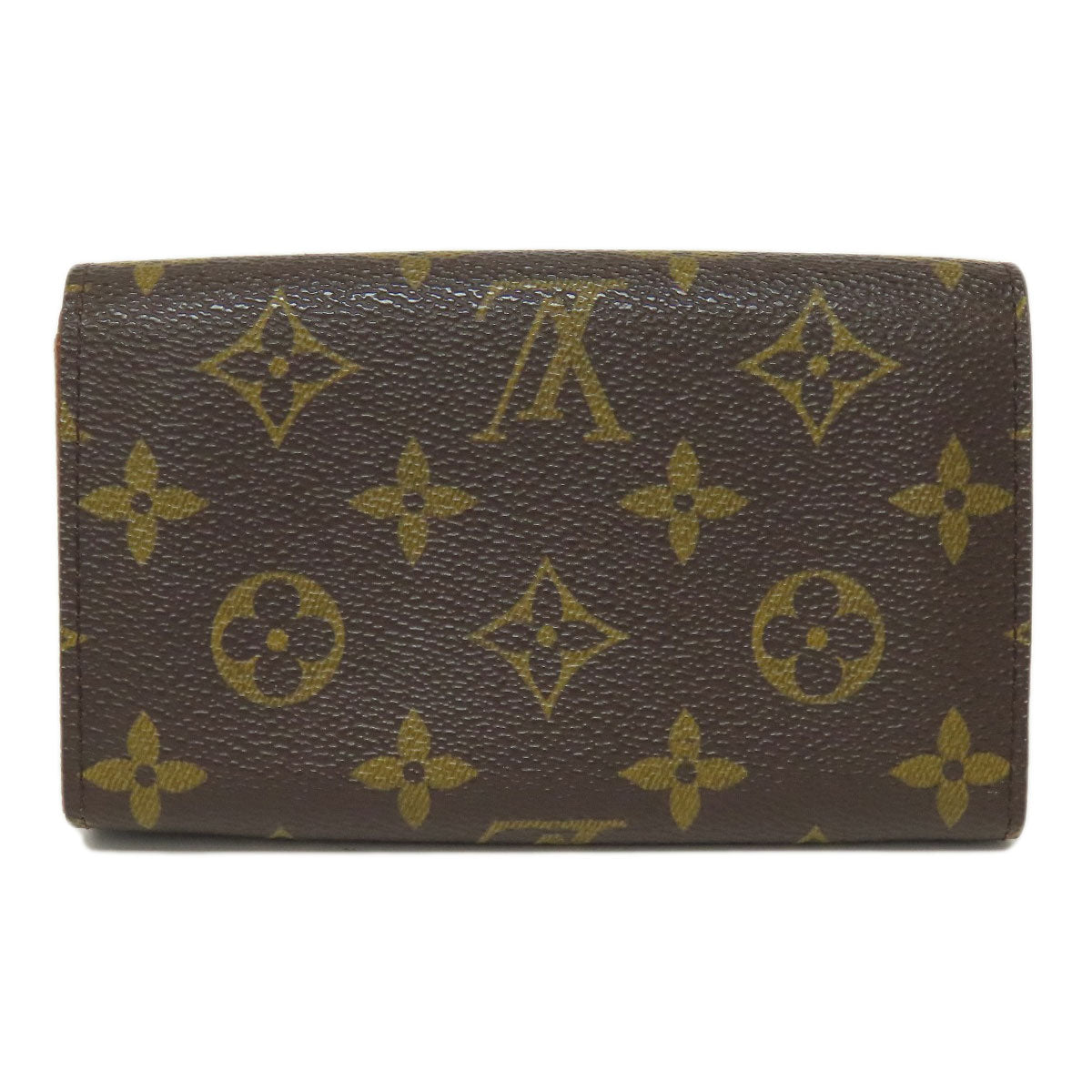 LOUIS VUITTON Bifold Wallet M61736 Monogram canvas Brown Portefeuille Tresol Women  d