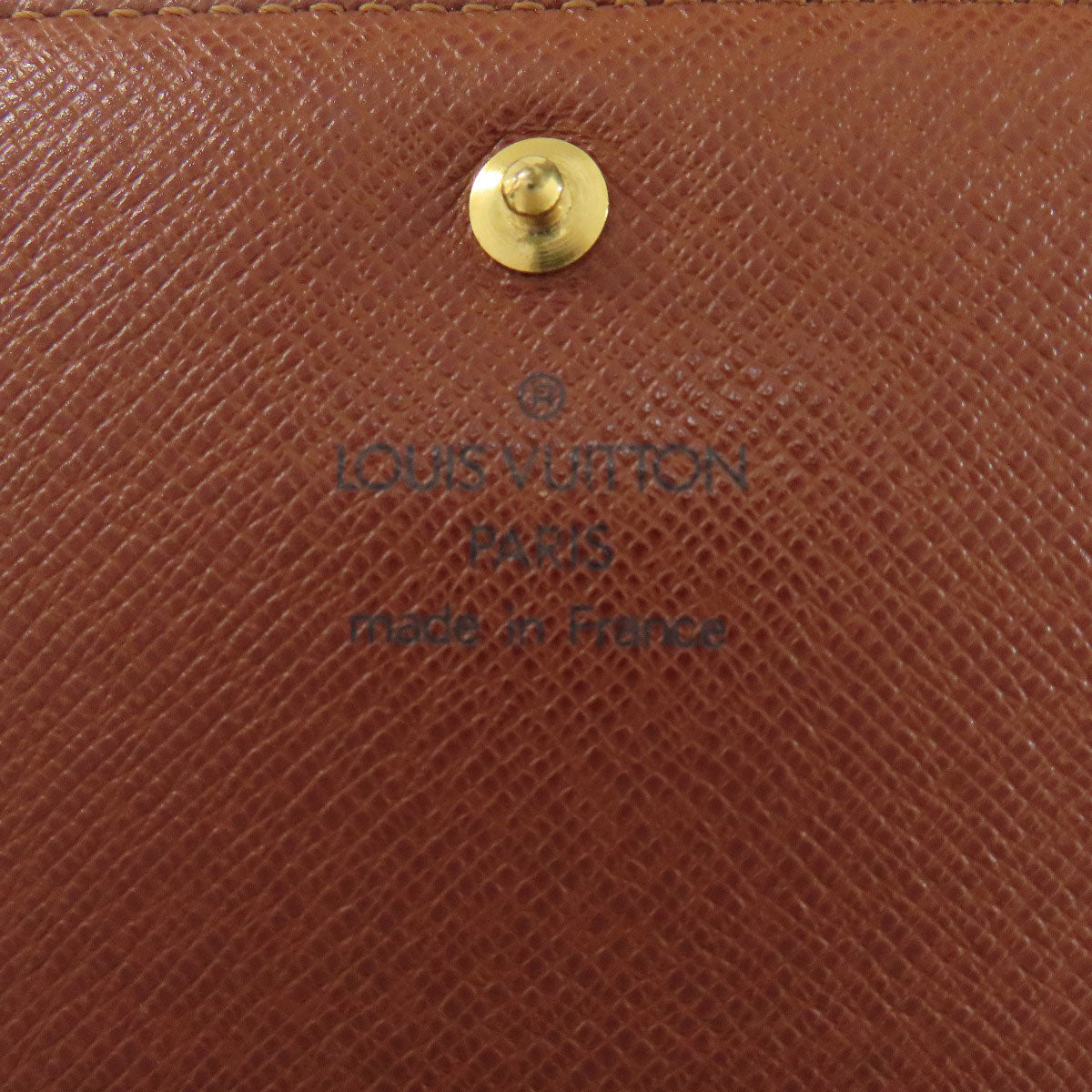 LOUIS VUITTON Bifold Wallet M61736 Monogram canvas Brown Portefeuille Tresol Women  d