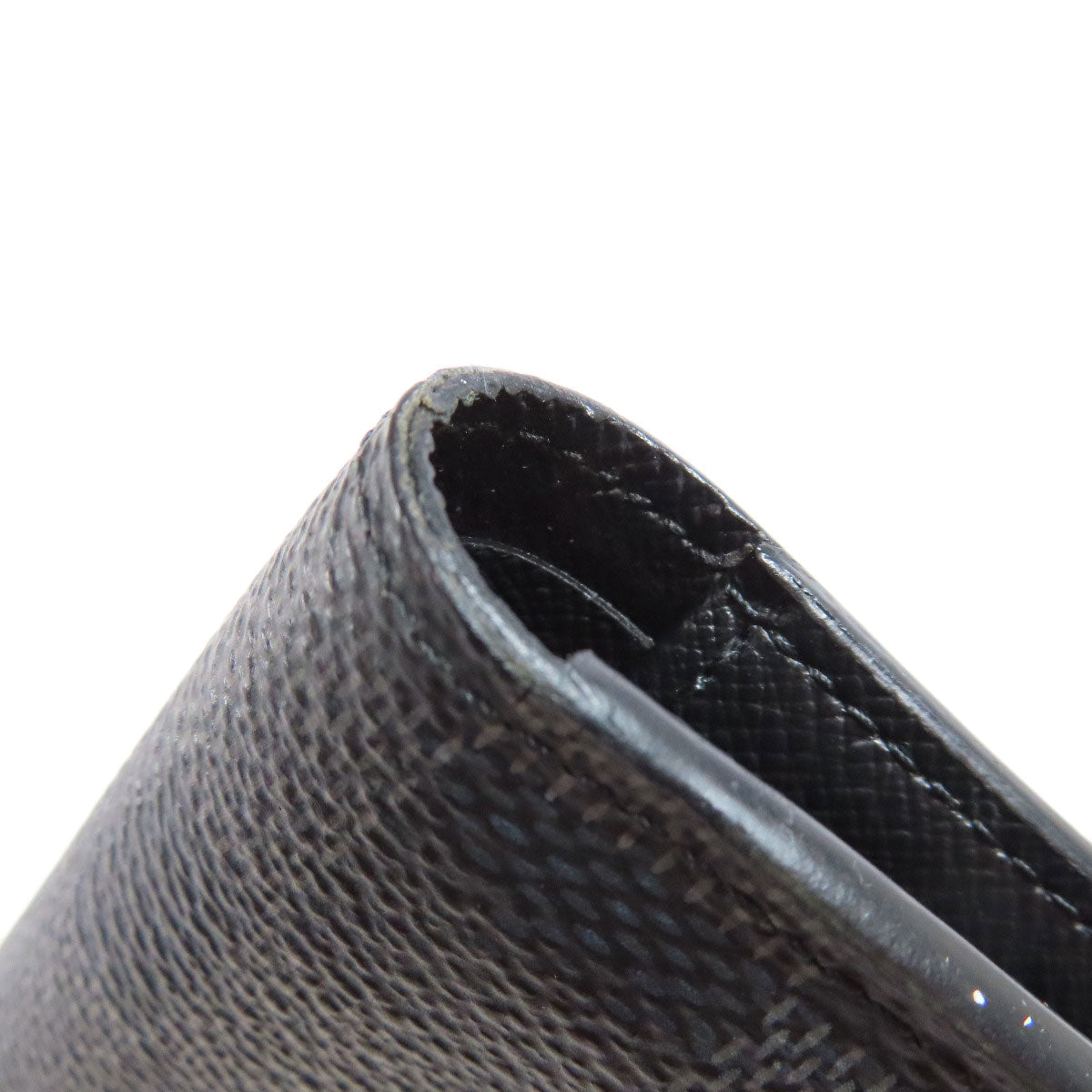 LOUIS VUITTON Bifold Wallet N62663 Damier canvas black Portefeuille Women  d