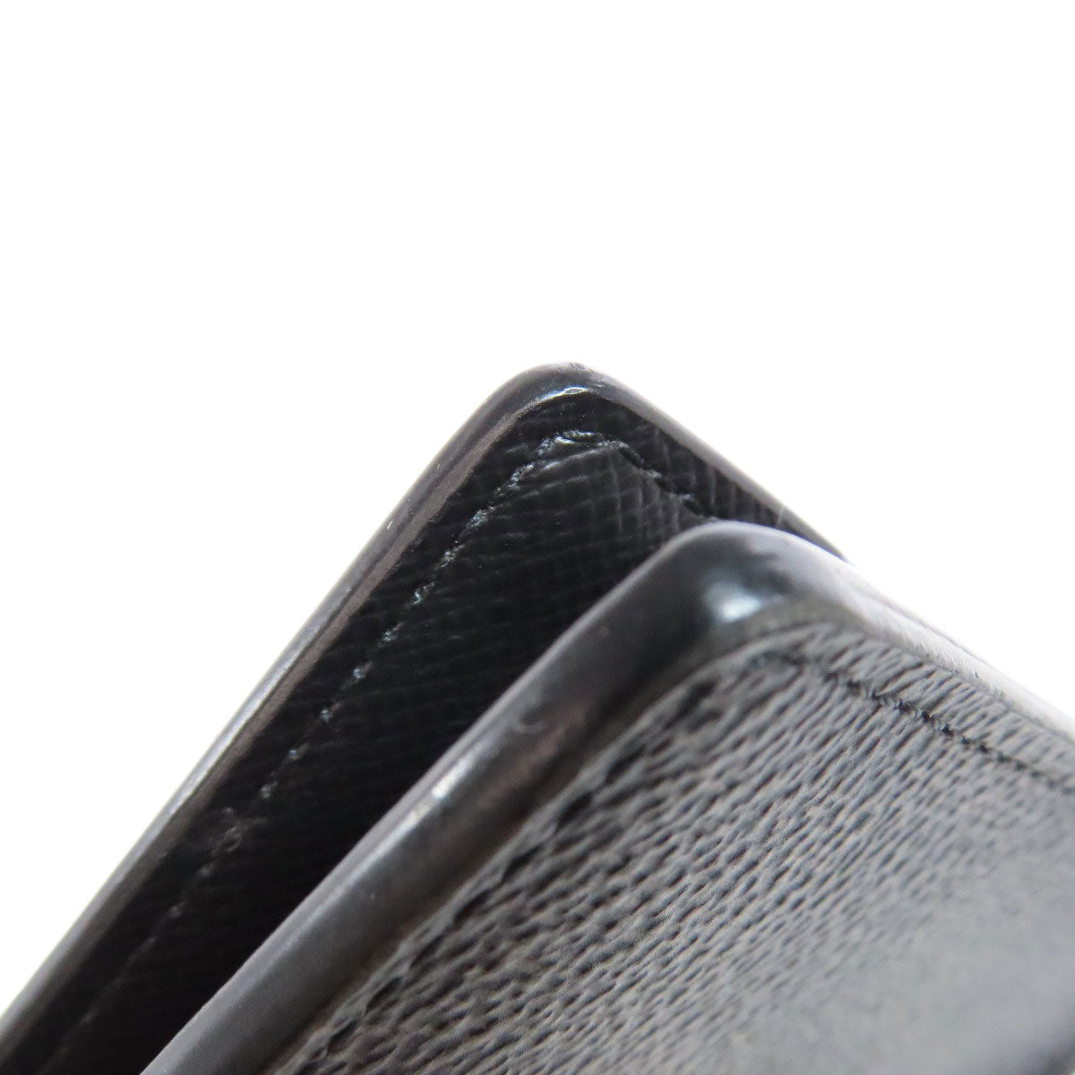 LOUIS VUITTON Bifold Wallet N62663 Damier canvas black Portefeuille Women  d