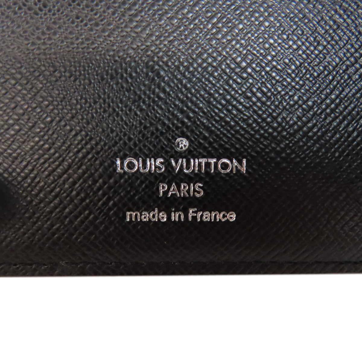 LOUIS VUITTON Bifold Wallet N62663 Damier canvas black Portefeuille Women  d