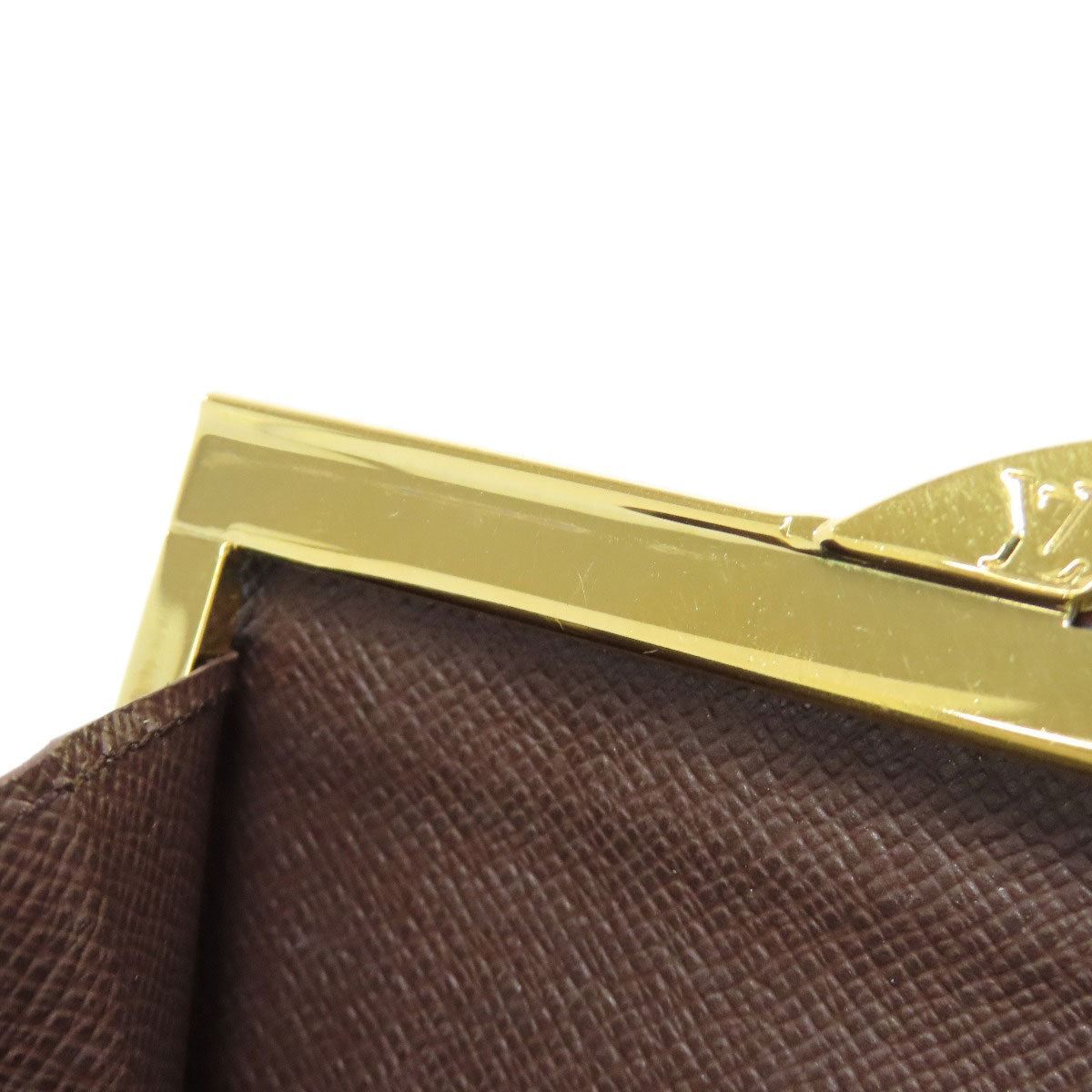LOUIS VUITTON Bifold Wallet N61674 Damier canvas Brown Portefeuille Vienova Women  d